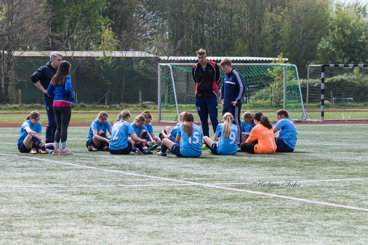 Bild 362 - B-Juniorinnen Ellerau - St. Pauli : Ergebnis: 1:1